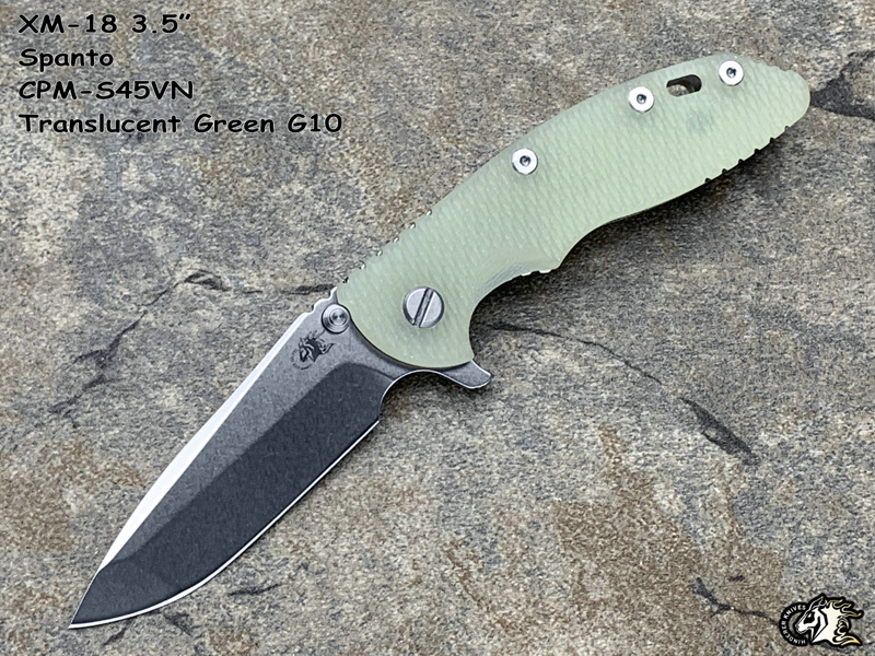 Hinderer Knives  XM-18 3.5 Spantoͷ S45VNֲ ɫG10ʯϴѱս۵ֻ